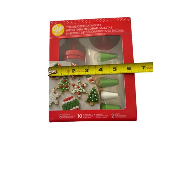 Wilton Cookie Decorating Set Icing Tip Bag Christmas Baking - Picture 4 of 5